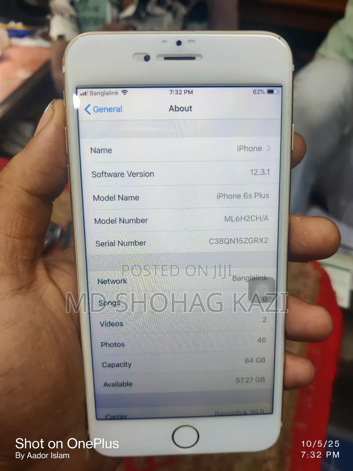 Apple iPhone 6s Plus 64 GB Gold