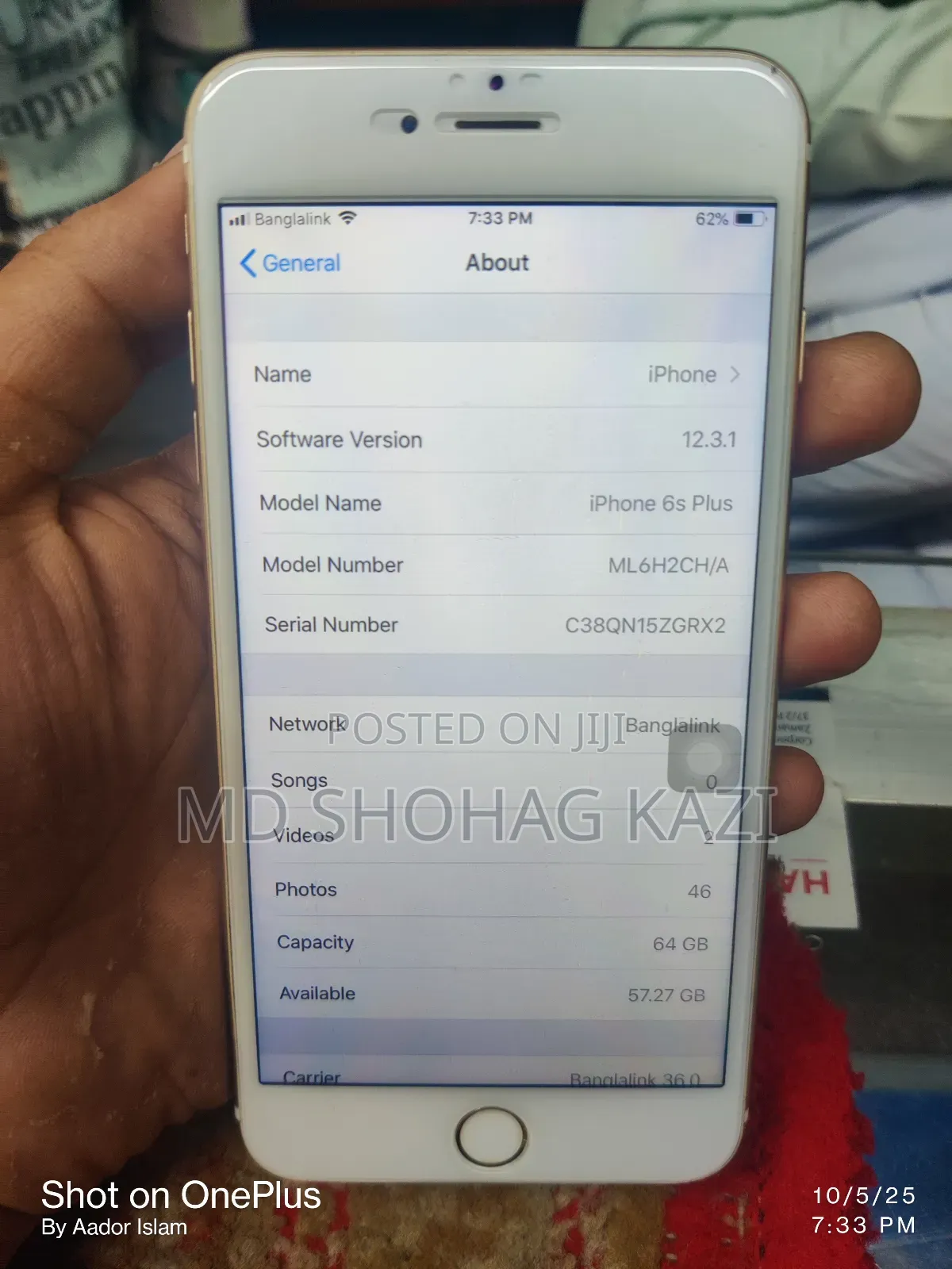 Apple iPhone 6s Plus 64 GB Gold