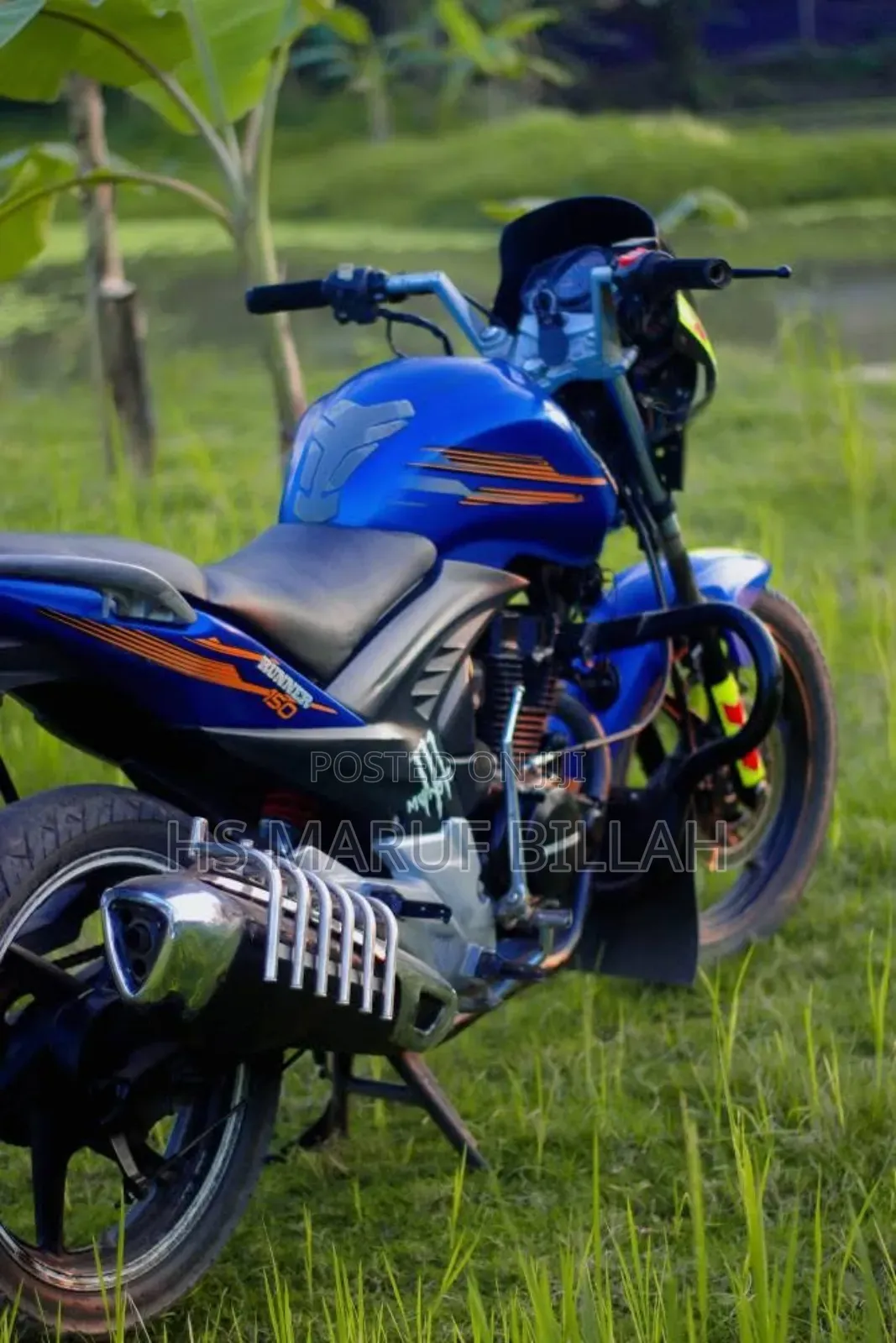 Motorcycle 2019 Blue