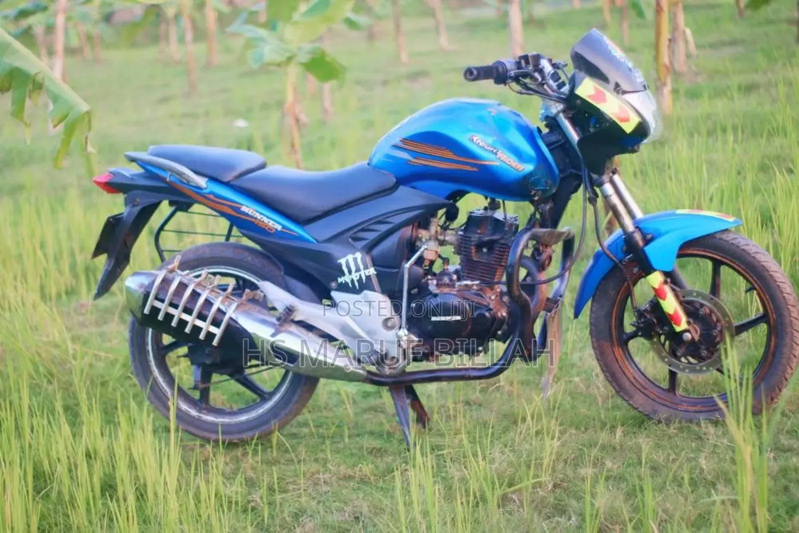 Motorcycle 2019 Blue