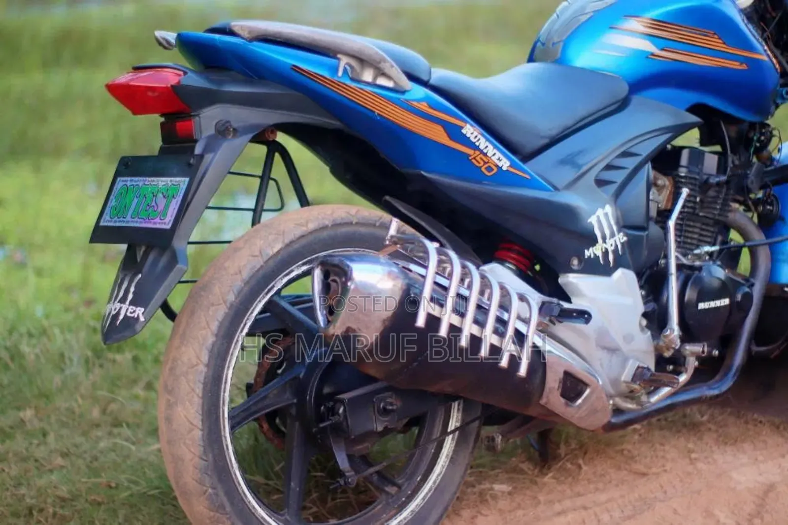 Motorcycle 2019 Blue