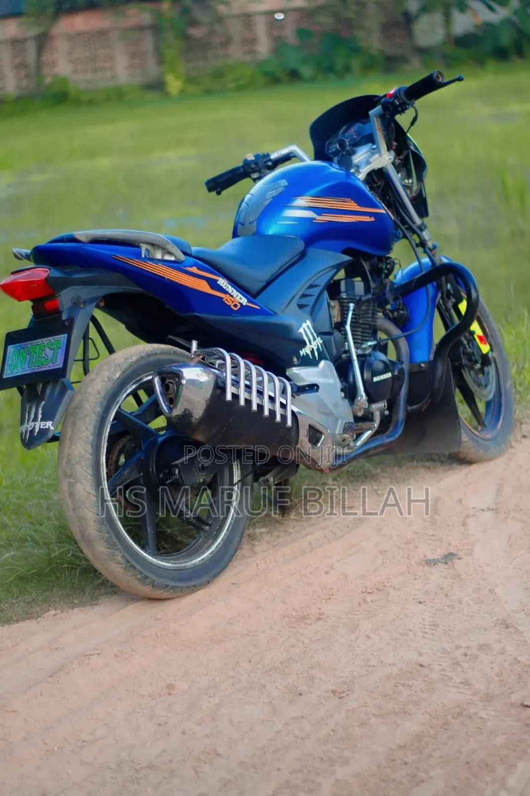 Motorcycle 2019 Blue