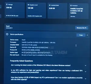 Photo - Laptop Lenovo ThinkPad X390 8GB Intel Core I5 SSD 256GB