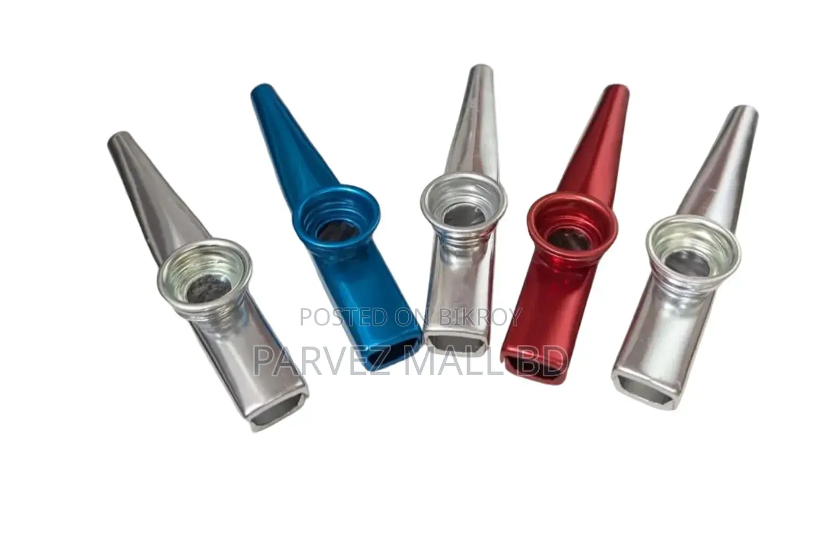 China Professional Kazoo Flutes Aluminum Metal Alloy Multicolor-1 PCS