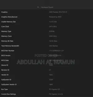 Rx6700xt Pro Challenger 12gb Oc