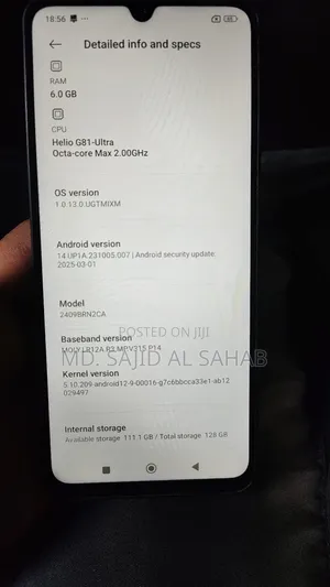 Xiaomi Redmi 14C 128 GB Blue