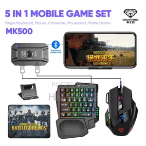 Photo - Android ও Pc-তে খেলার জন্য Divipard Mk500 Gaming Combo বিক্রি হবে