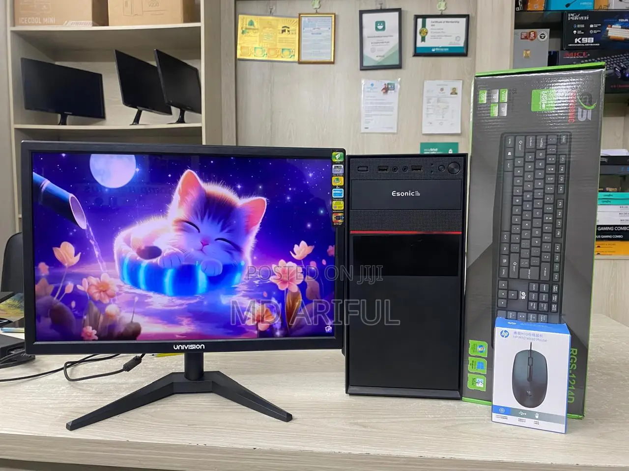 Desktop Computer 4GB Intel Core I3 SSD 128GB