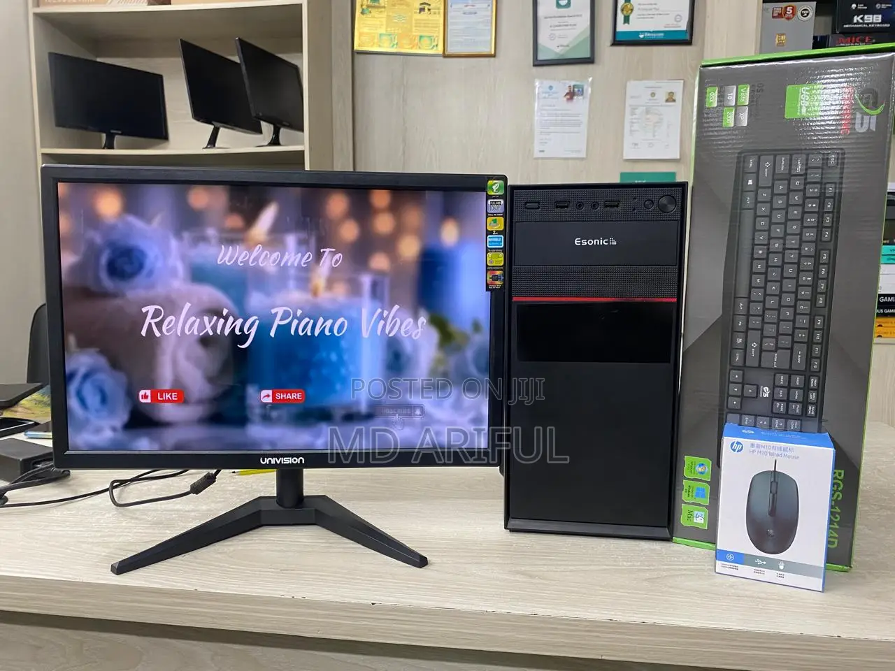 Desktop Computer 4GB Intel Core I3 SSD 128GB