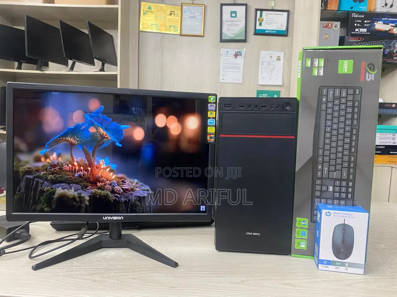 Desktop Computer 4GB Intel Core I5 SSD 256GB