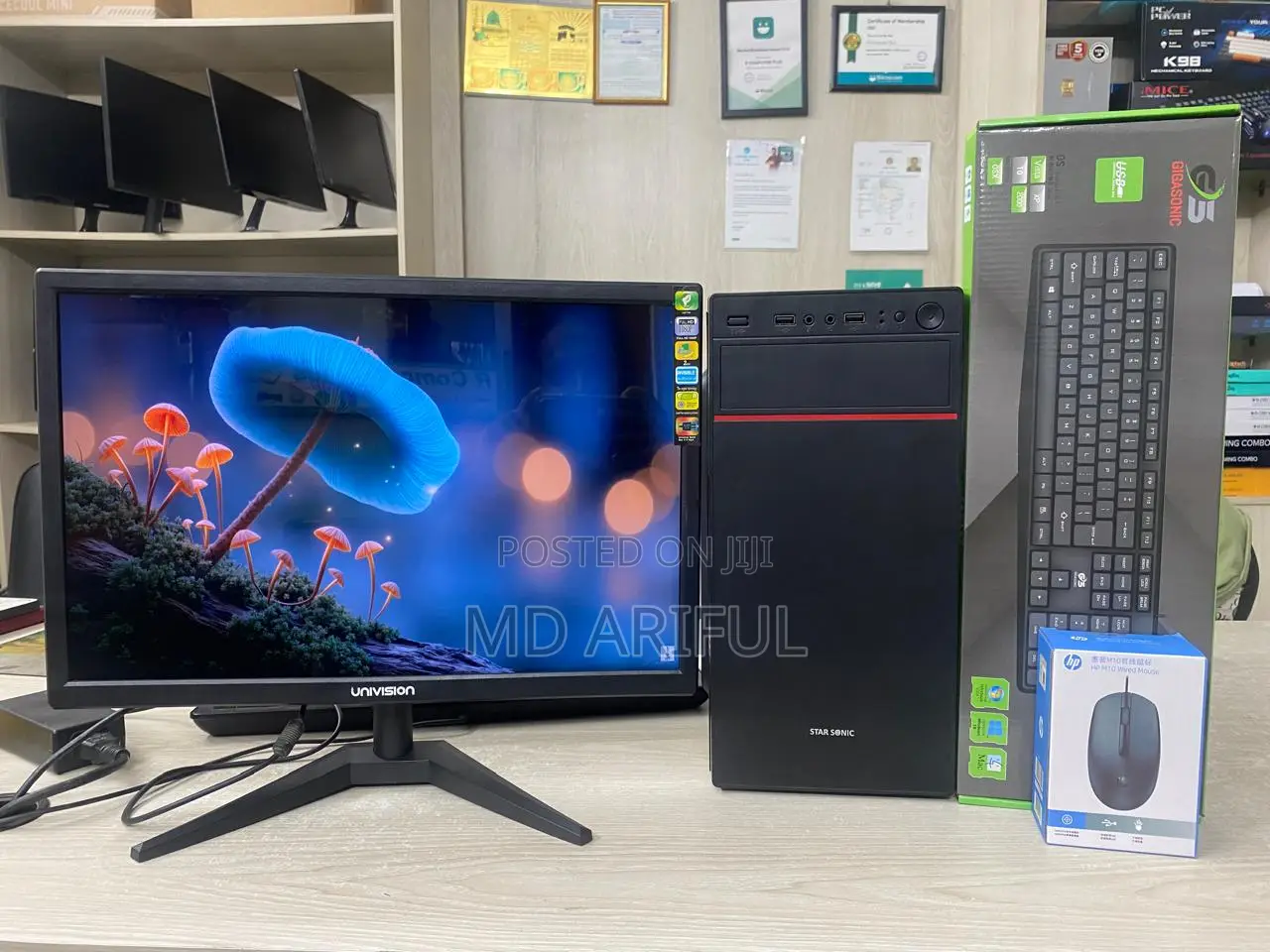 Desktop Computer 4GB Intel Core I5 SSD 256GB