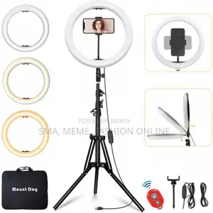 Photography Dimmable Led Selfie Ring Light Youtube Video Live