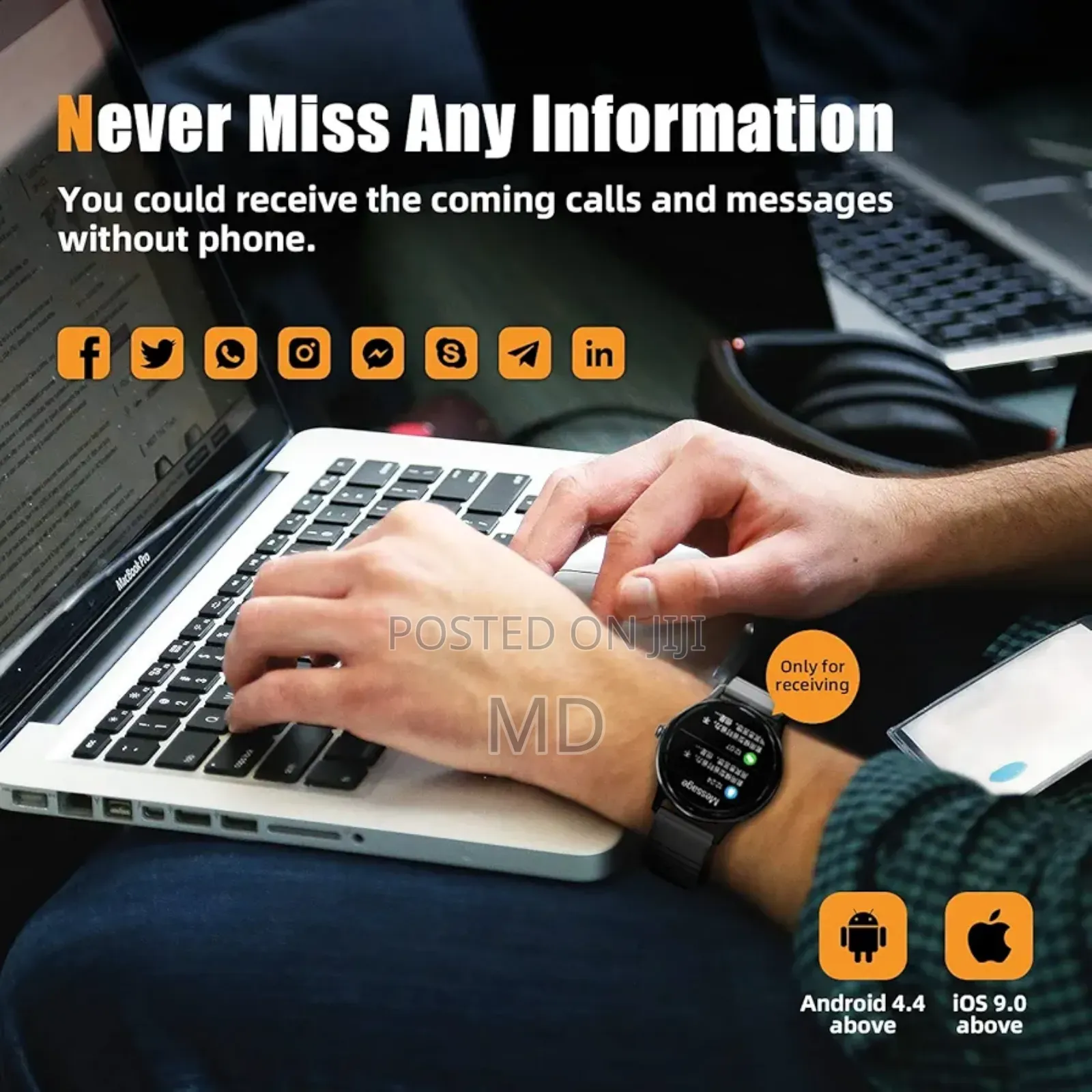 আপনার হাতে স্মার্টনেসের নতুন সংজ্ঞা — H.Tang Smart Watch F8!