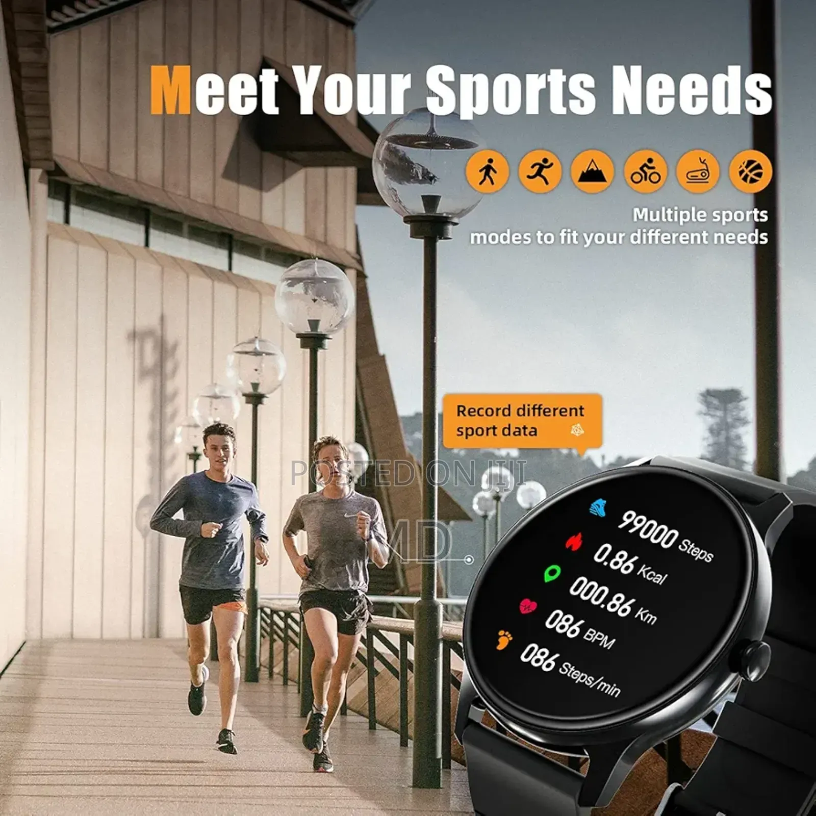 আপনার হাতে স্মার্টনেসের নতুন সংজ্ঞা — H.Tang Smart Watch F8!