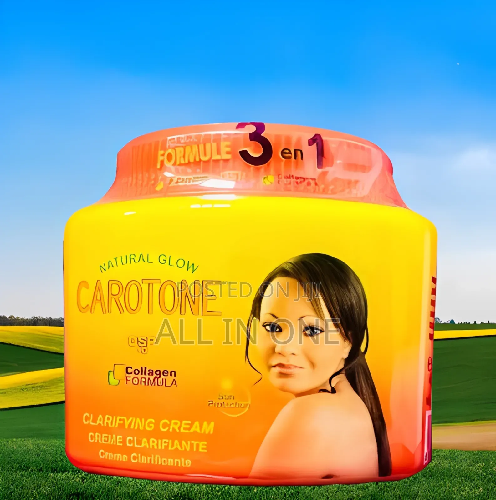 Carotone Natural Glaw Clarifying Cream 300 Ml পুরো শরীরকে উজ্জ্বল করে