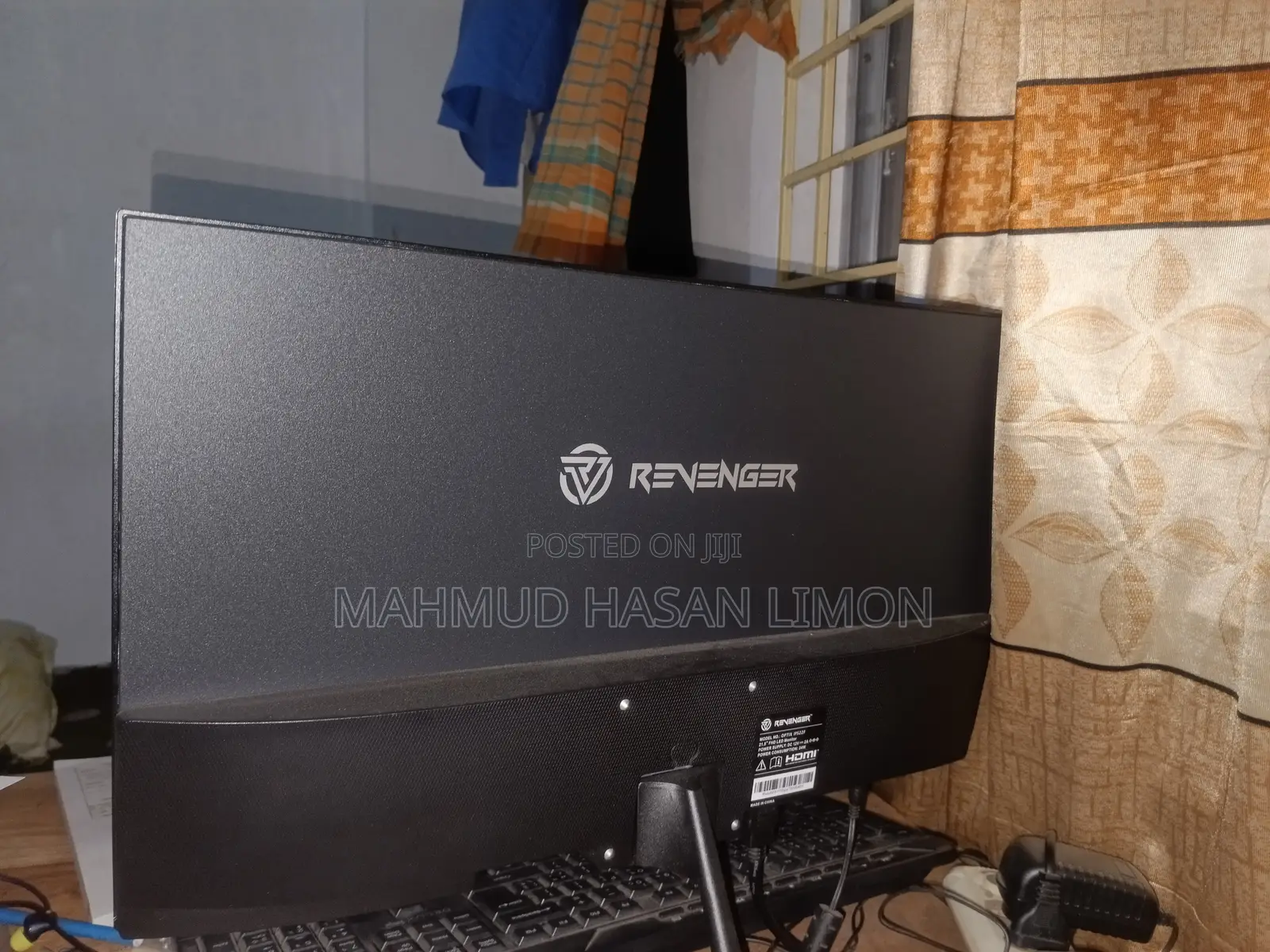 Revenger Ips Gaming Full Screan Display