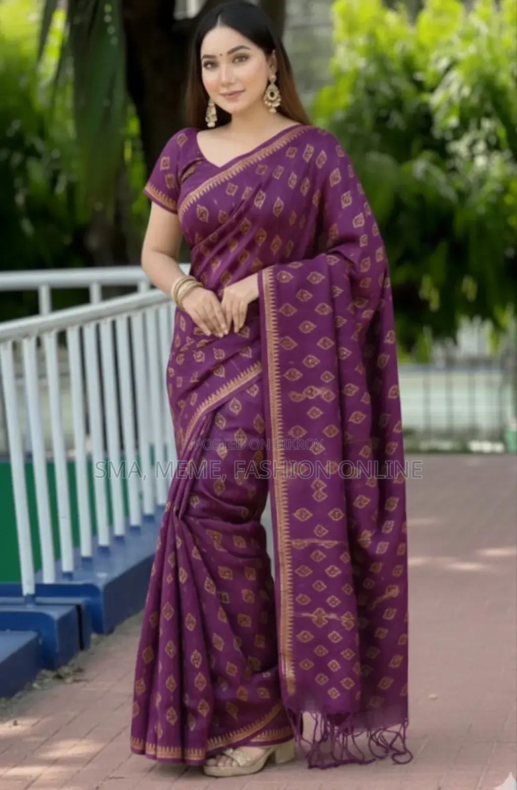 আড়ং কটন শাড়ি