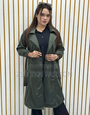 Stylish Ladies Overcoat (Belt System) নতুন আপডেট