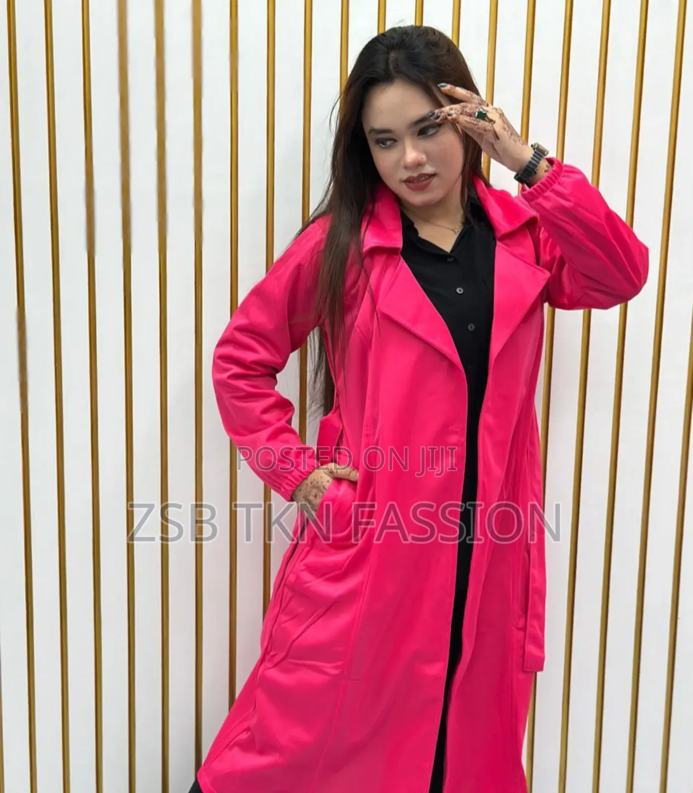 Stylish Ladies Overcoat (Belt System) নতুন আপডেট