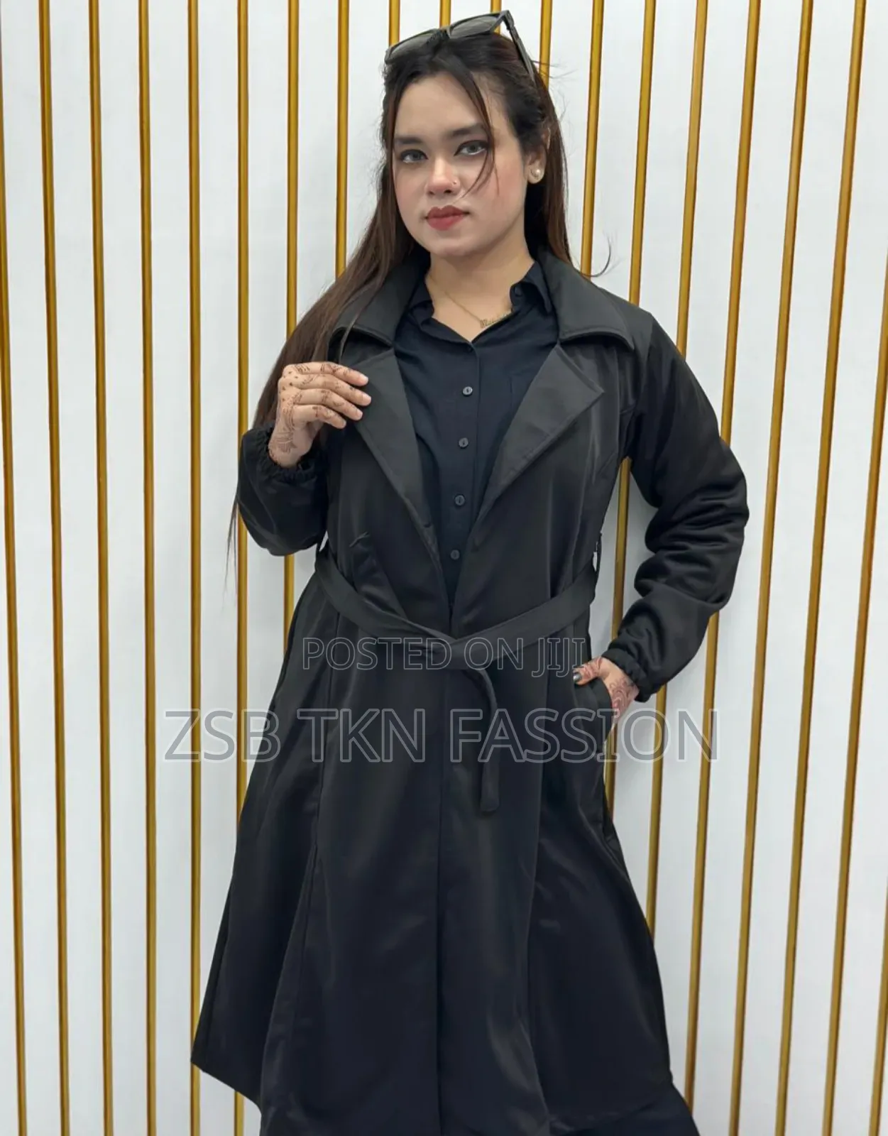 Stylish Ladies Overcoat (Belt System) নতুন আপডেট