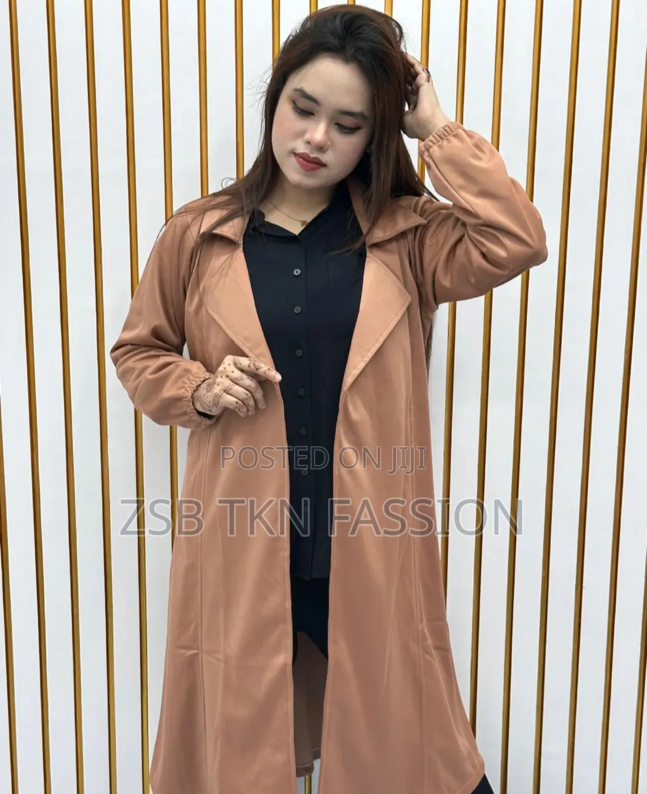 Stylish Ladies Overcoat (Belt System) নতুন আপডেট