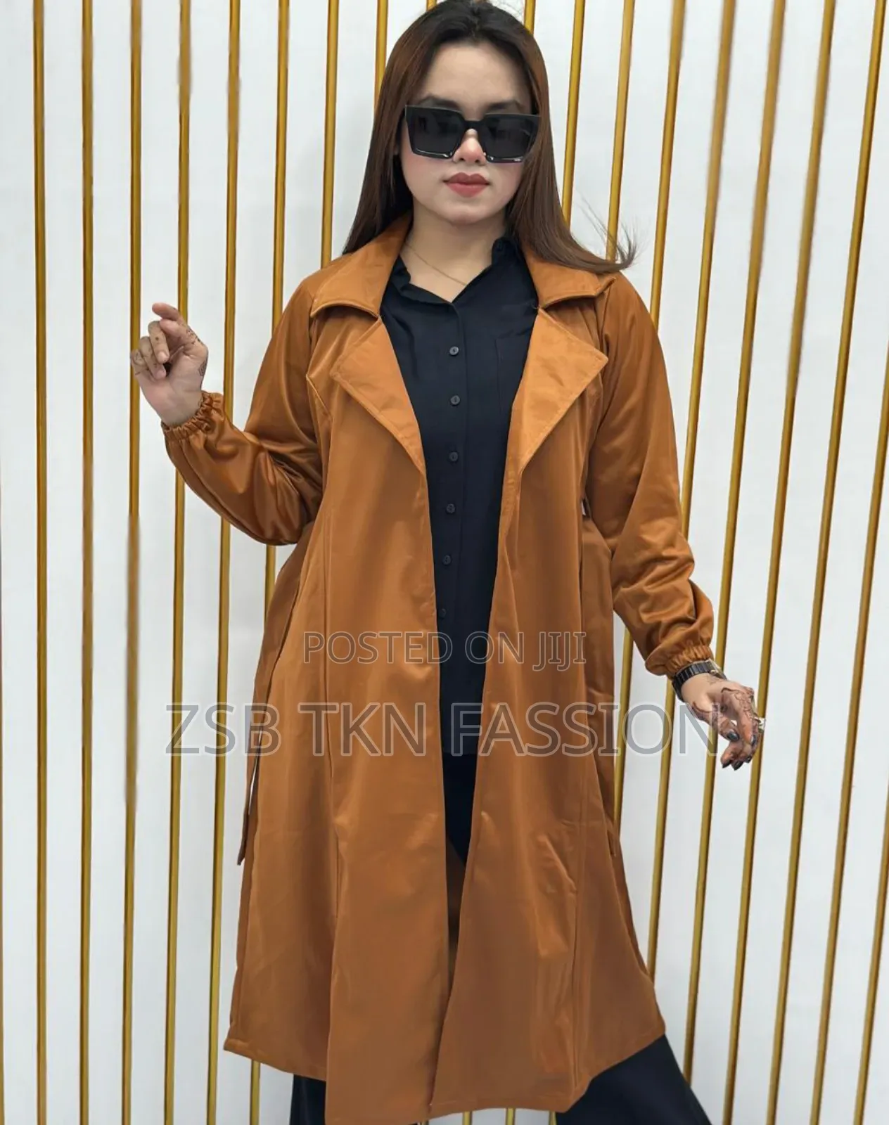 Stylish Ladies Overcoat (Belt System) নতুন আপডেট