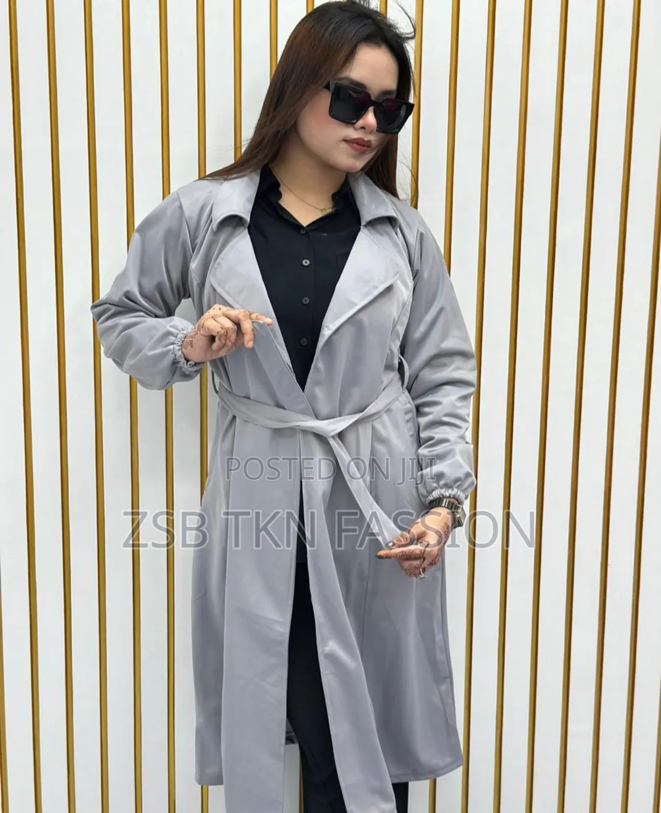Stylish Ladies Overcoat (Belt System) নতুন আপডেট