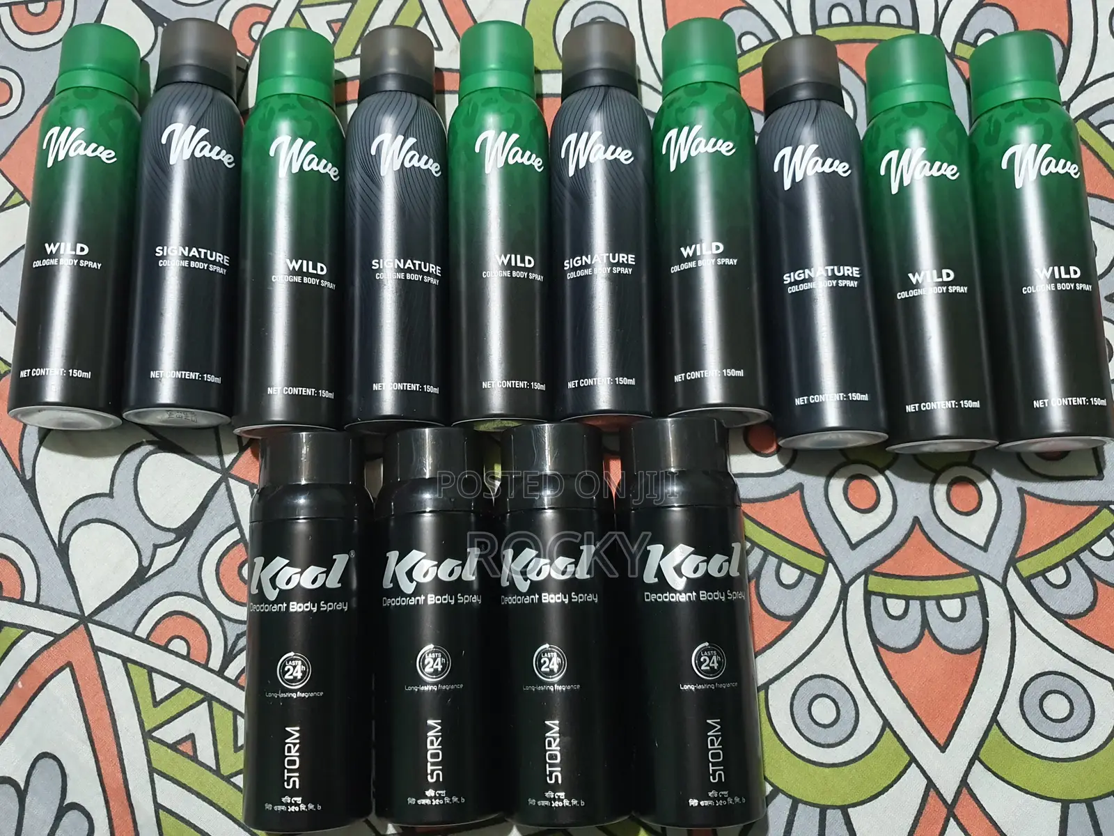 Kool and Wave Body Spray