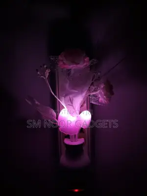 Color Changing Led Night Light – Auto Sensor Energy Saving Lamp