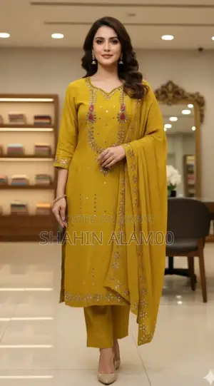 কাচুপি থ্রি পিস