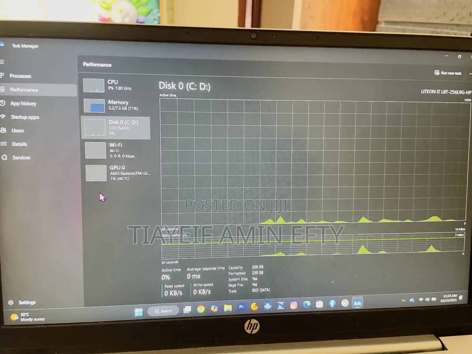 Laptop HP Pavilion 14 8GB AMD HDD+SSD 256GB