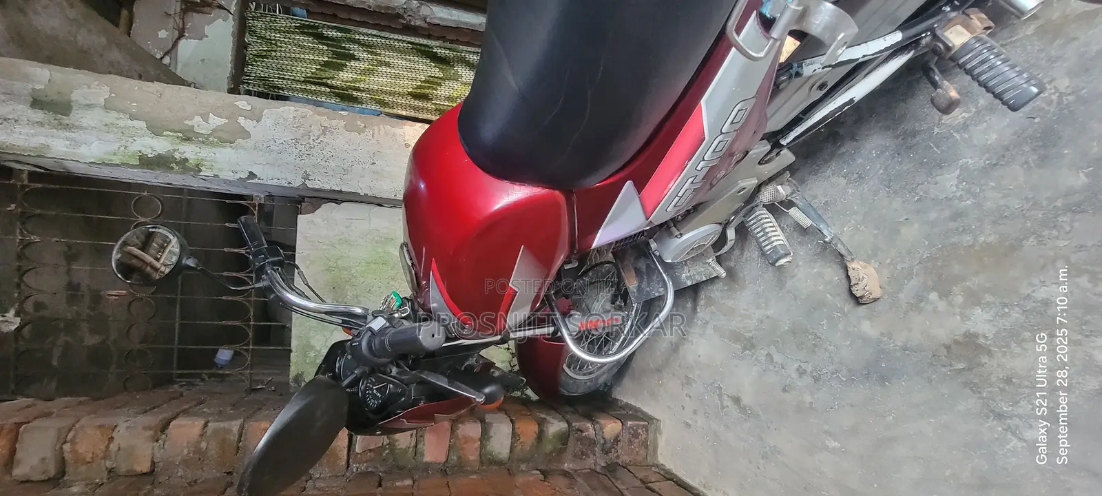 Bajaj CT 100 2010 Red