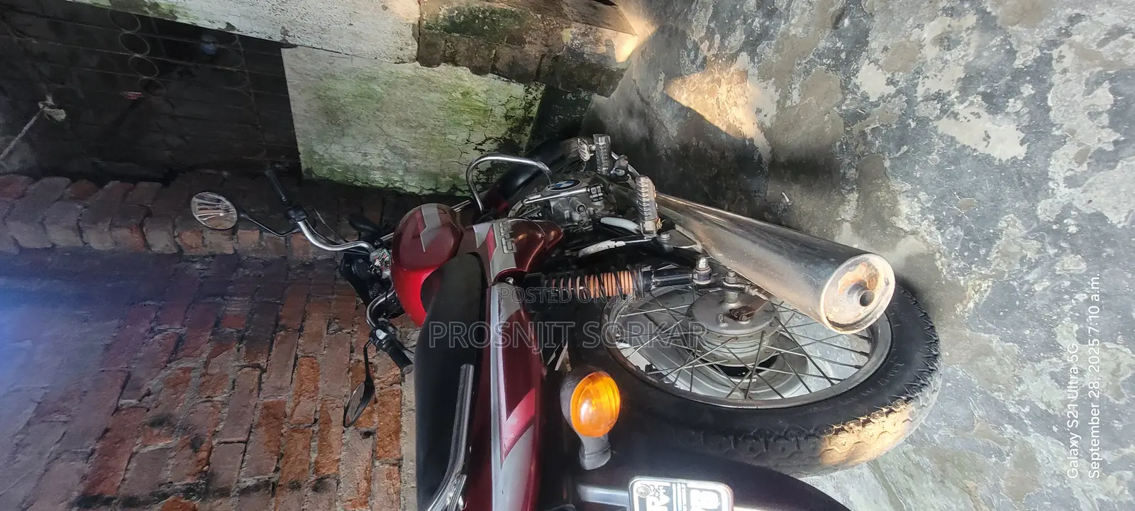 Bajaj CT 100 2010 Red