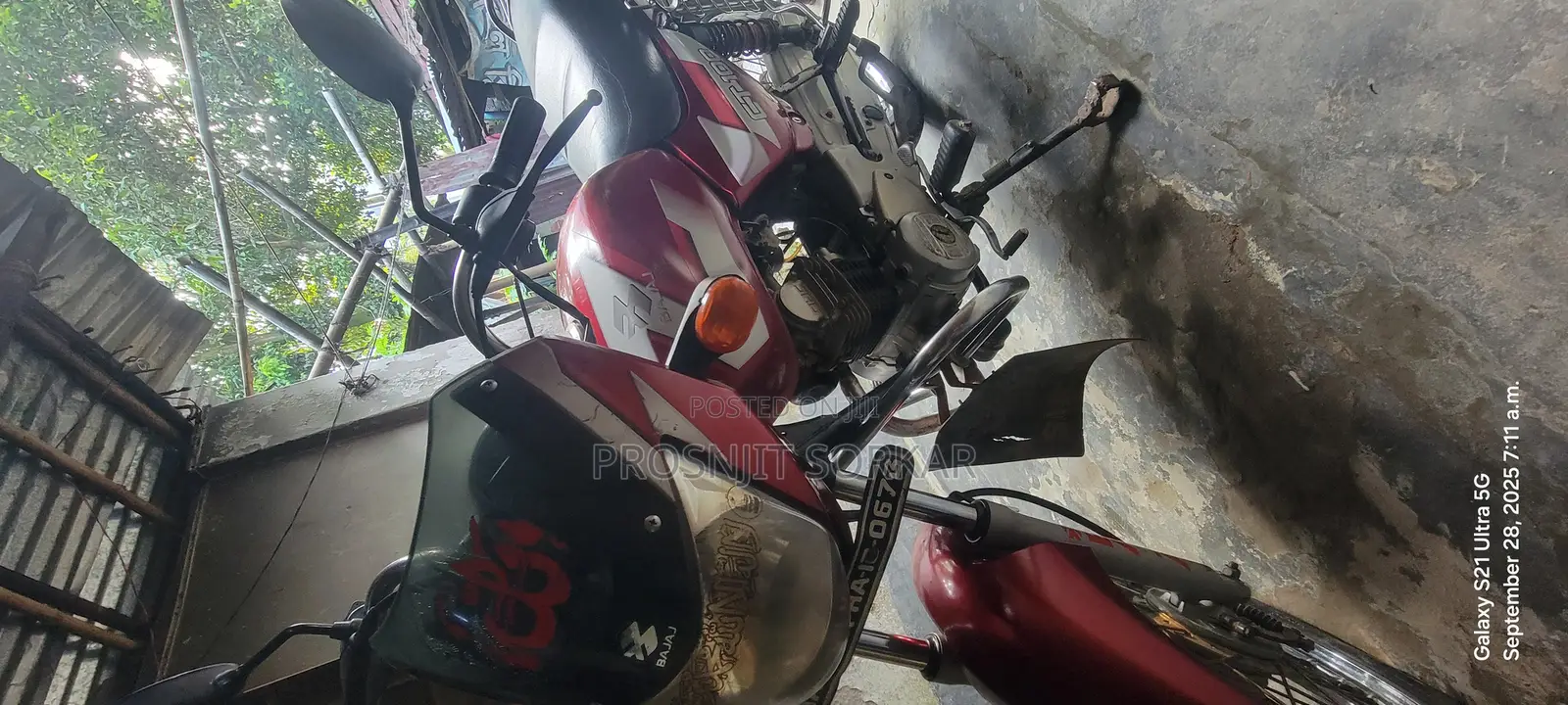 Bajaj CT 100 2010 Red