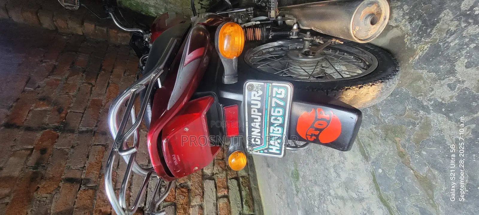Bajaj CT 100 2010 Red