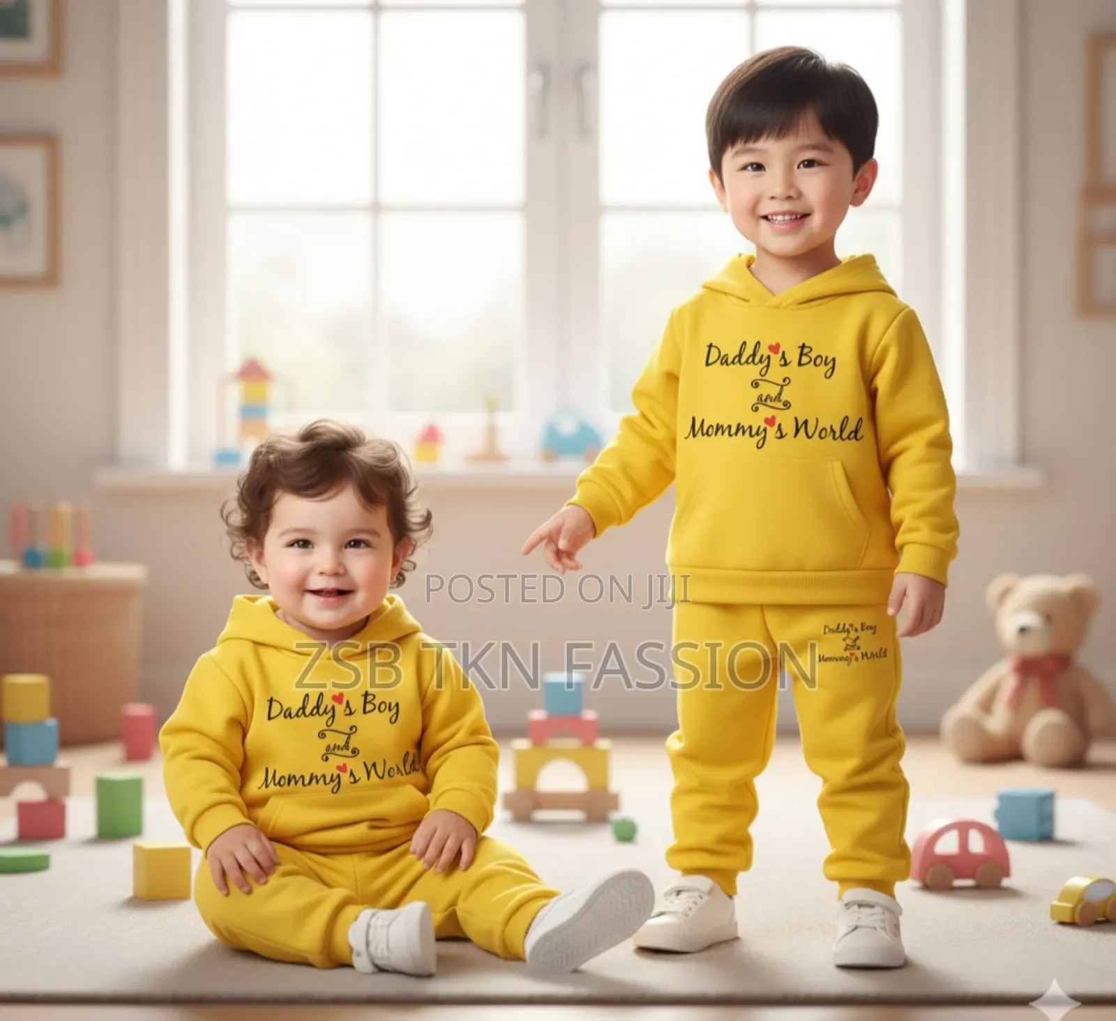 Elegant Stylish Baby Hoodie Set 1 Hudi 1 Pant