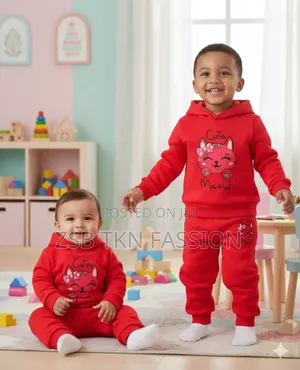 Elegant Stylish Baby Hoodie Set 1 Hudi 1 Pant