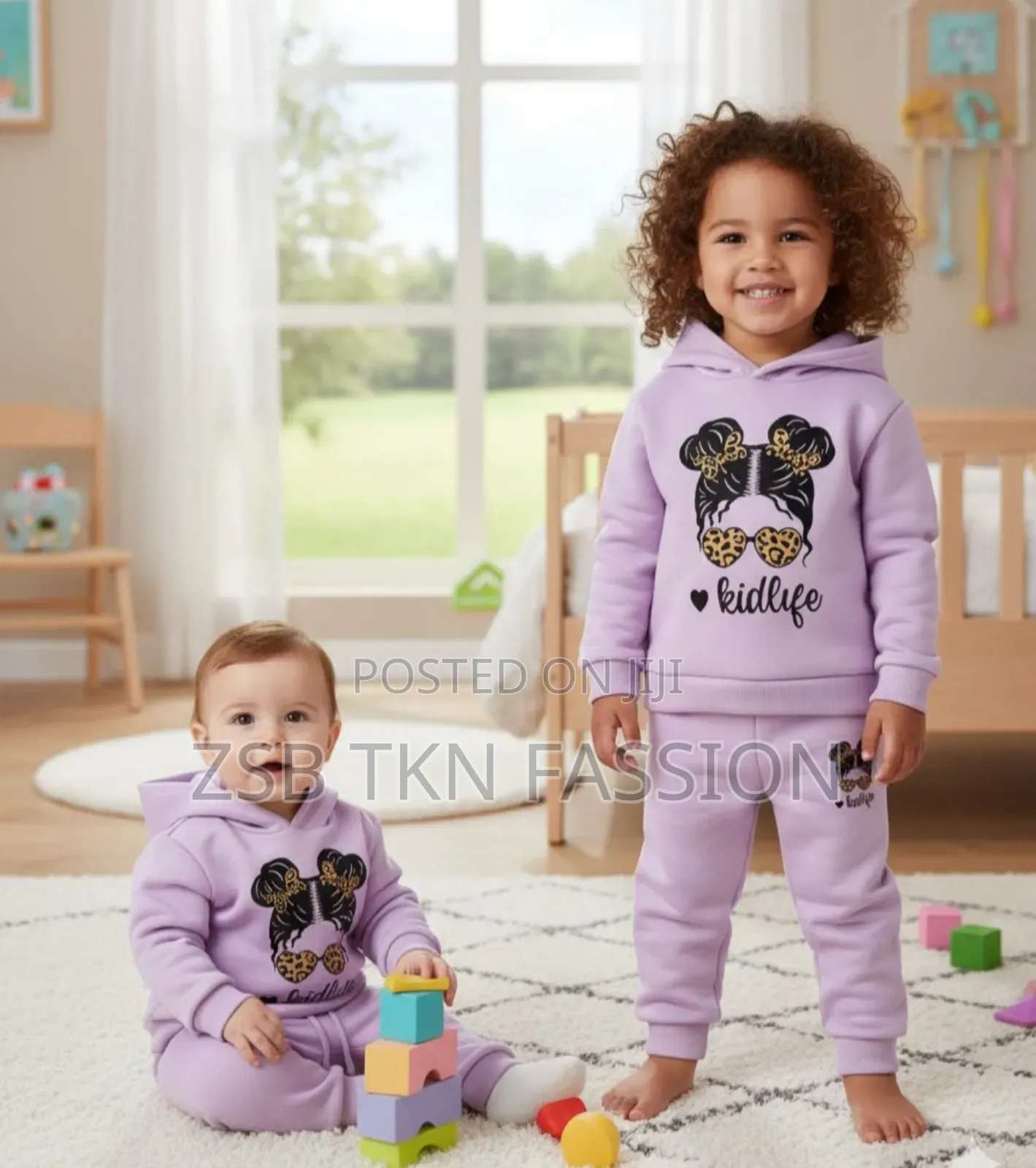 Elegant Stylish Baby Hoodie Set 1 Hudi 1 Pant