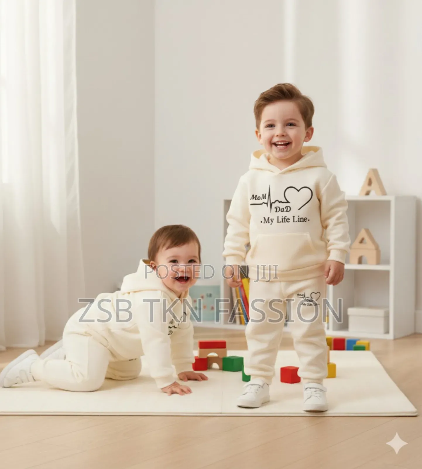 Elegant Stylish Baby Hoodie Set 1 Hudi 1 Pant