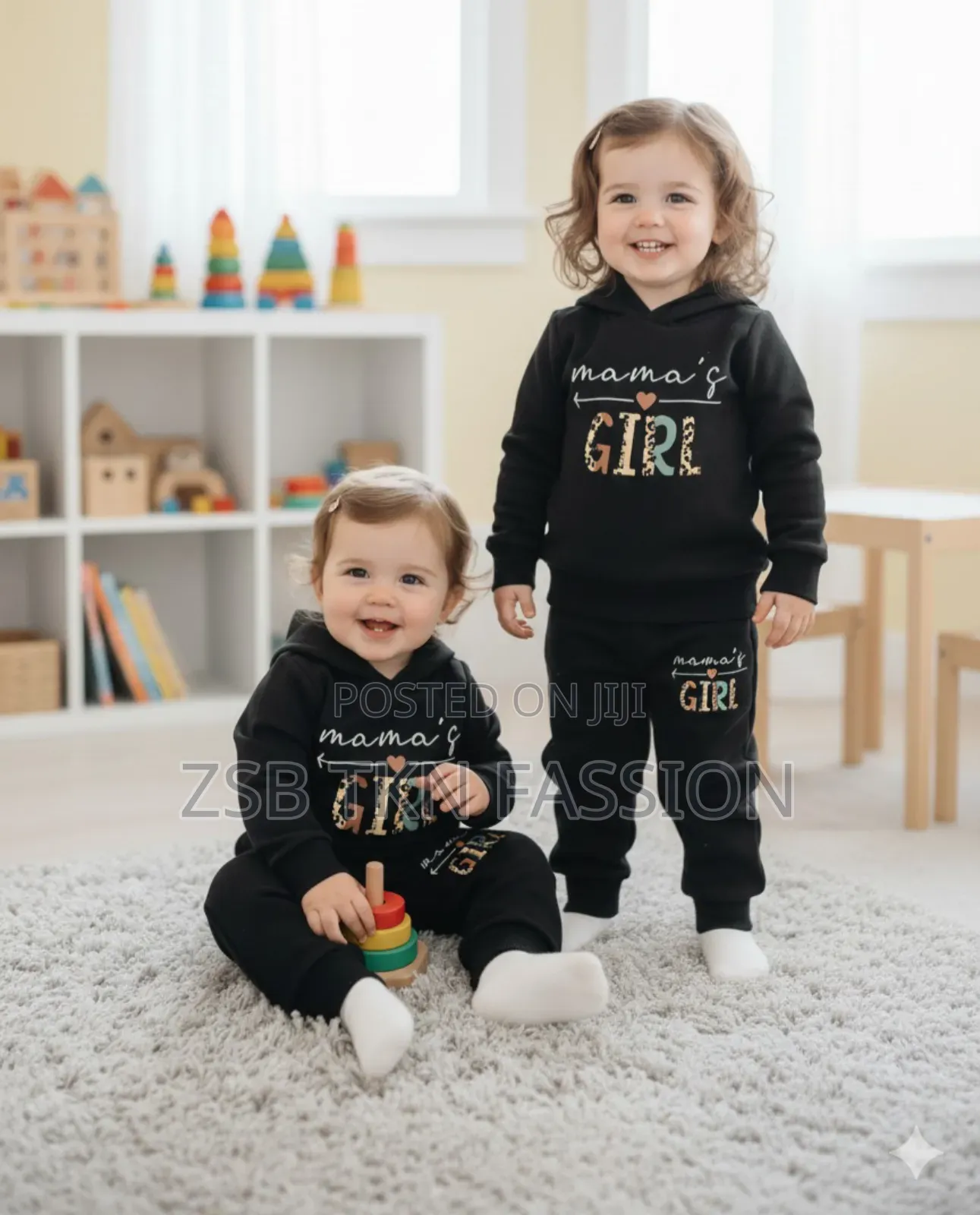 Elegant Stylish Baby Hoodie Set 1 Hudi 1 Pant