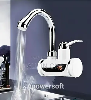 Photo - Waterproof Electric Hot Water Tap Showerশীতের দিনের গরম পানি অনেক মজা