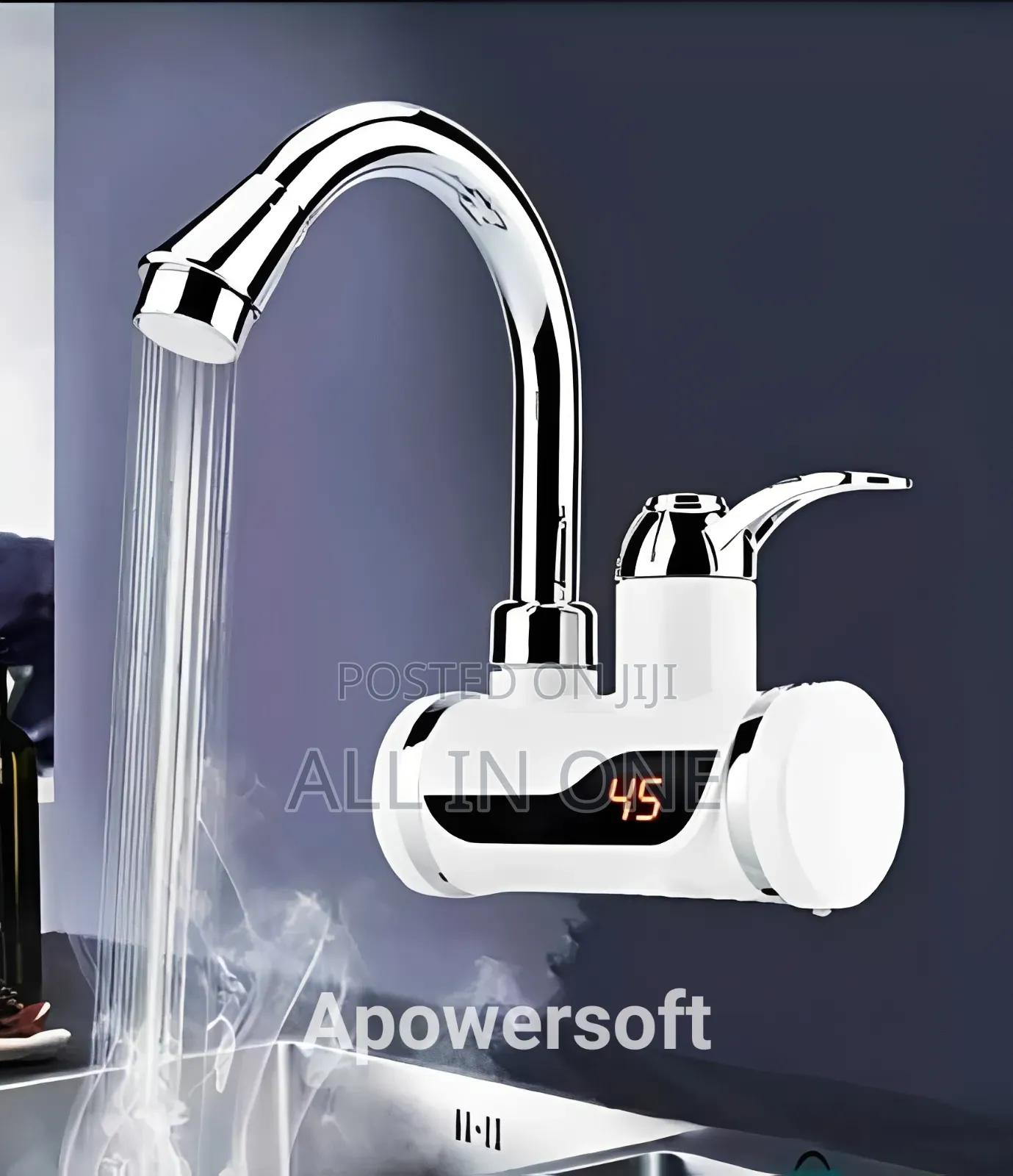Waterproof Electric Hot Water Tap Showerশীতের দিনের গরম পানি অনেক মজা