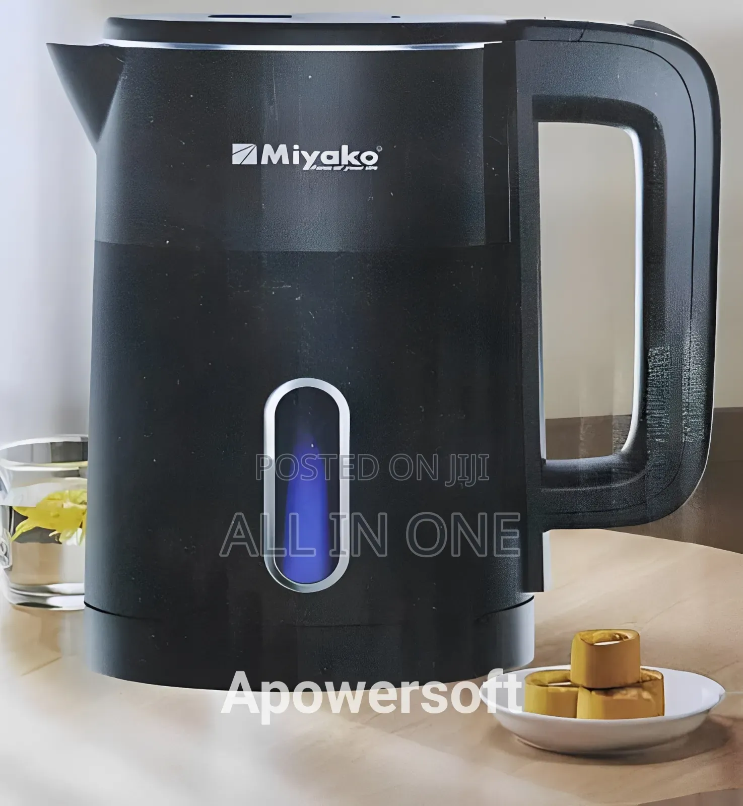 Miyako Electric Cordless Kettle, Model MJK-101 (1 Litre)