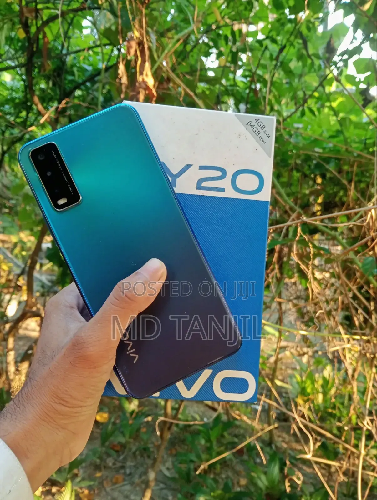 Vivo Y20 64 GB Blue