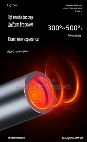 Type-c Portable Mini Cigarette Lighter Plug And Play With Smartphone