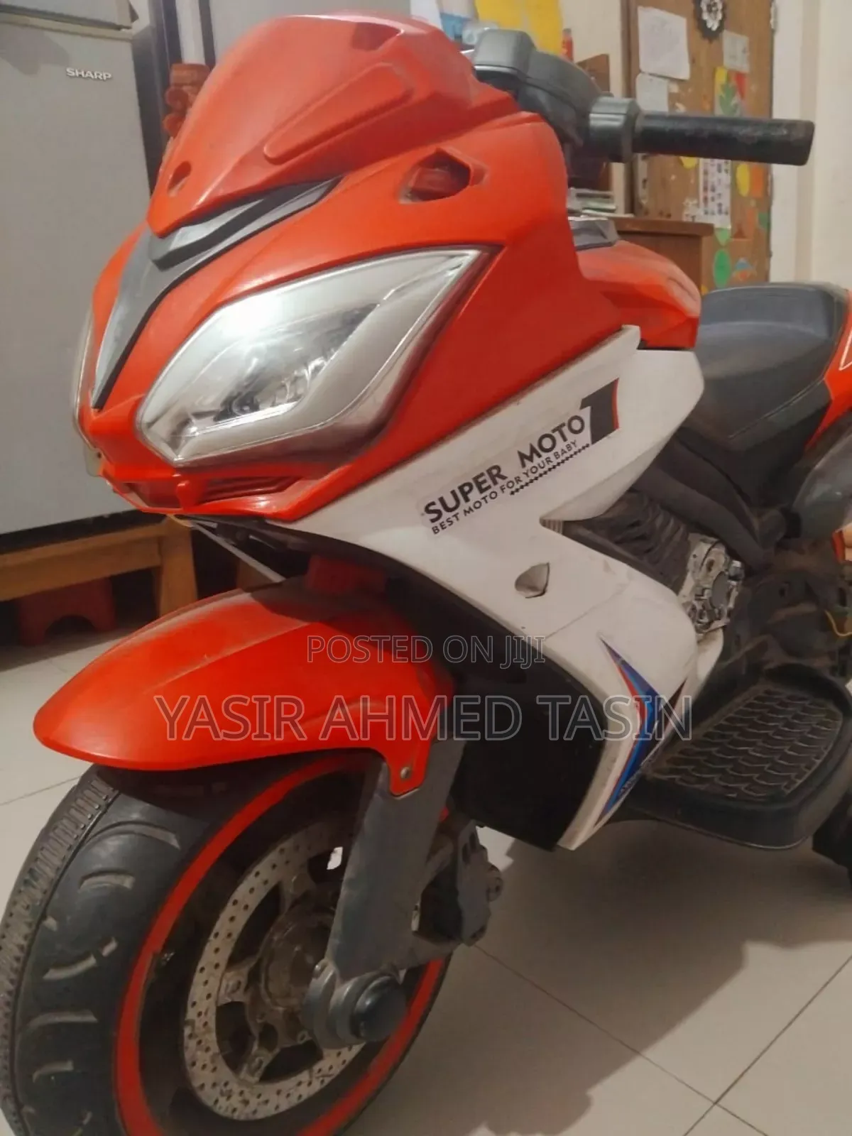 Ride -on-Electric Motobike for Kids.