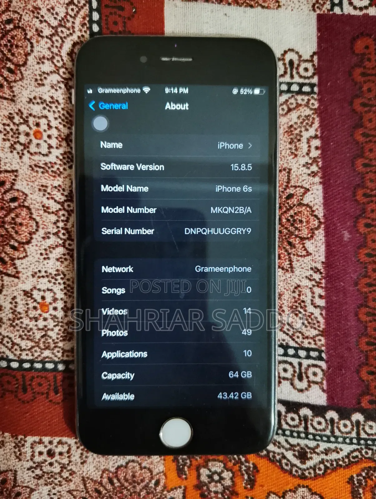 Apple iPhone 6s 64 GB Gray