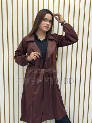 Stylish Ladies Overcoat With Belt System – Premium Winter Collection