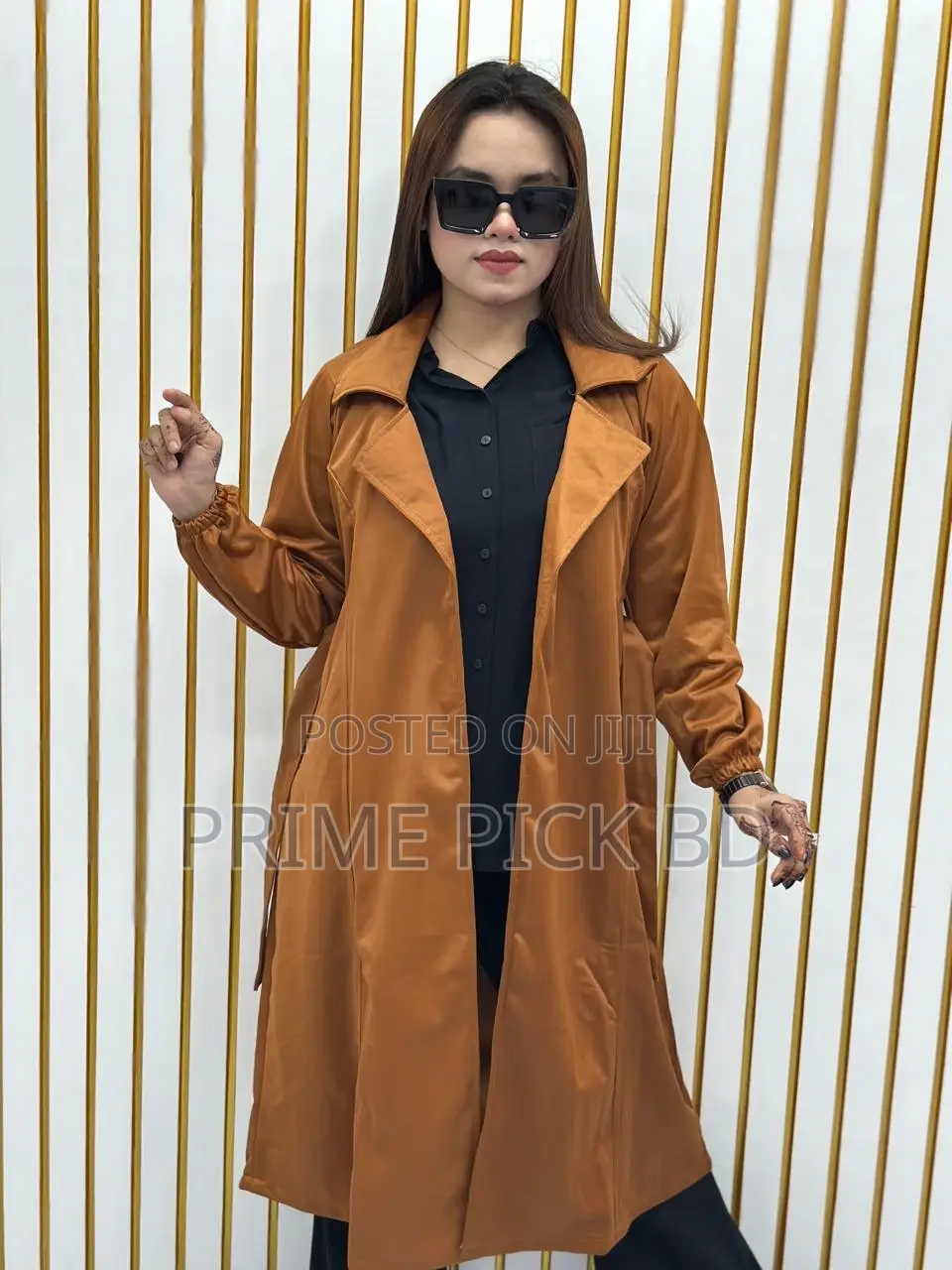 Stylish Ladies Overcoat With Belt System – Premium Winter Collection