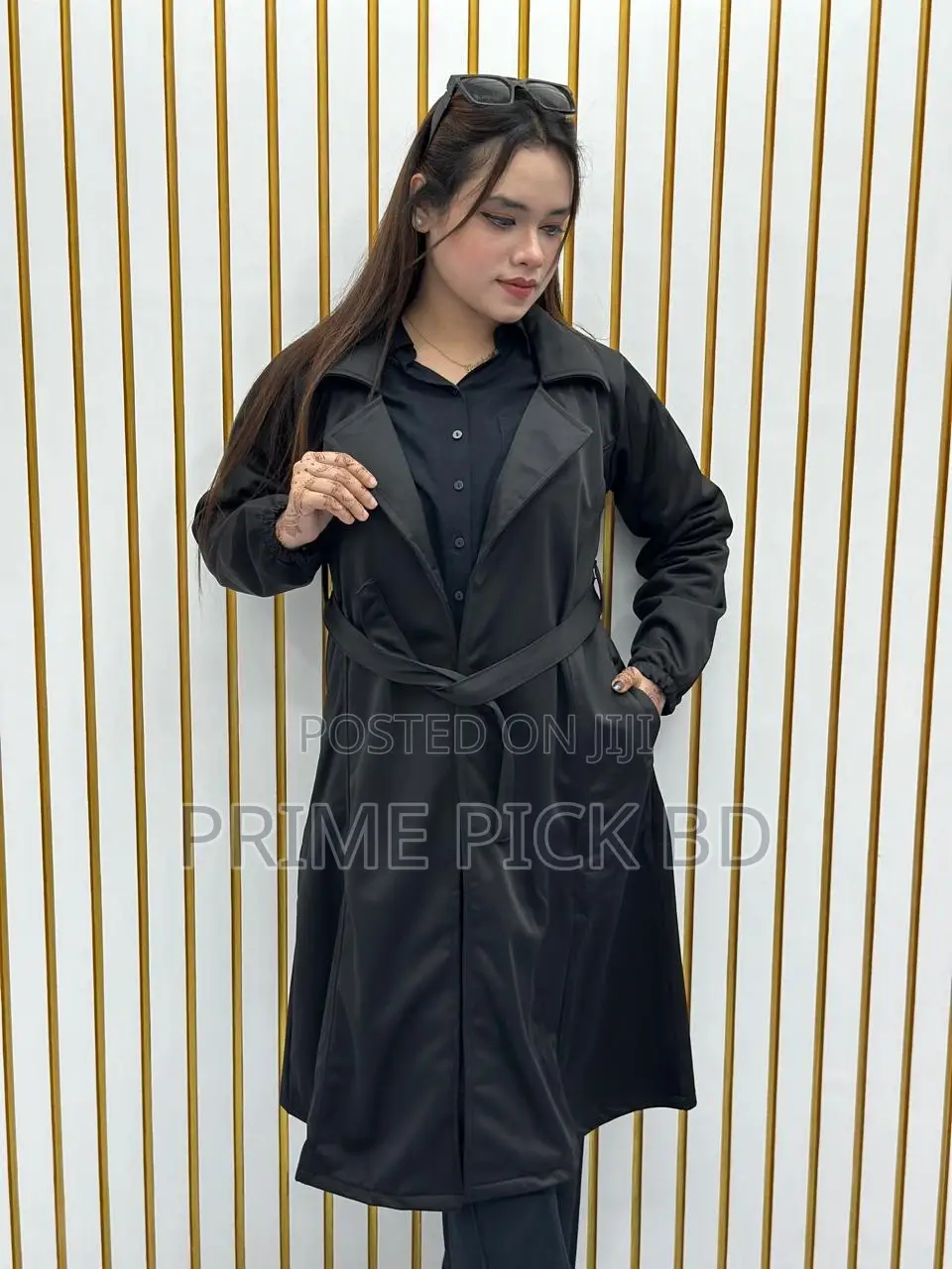 Stylish Ladies Overcoat With Belt System – Premium Winter Collection